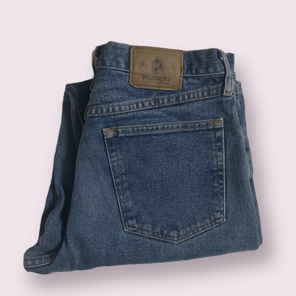Vintage Wide-leg Wrangler Denim Jeans 32/34